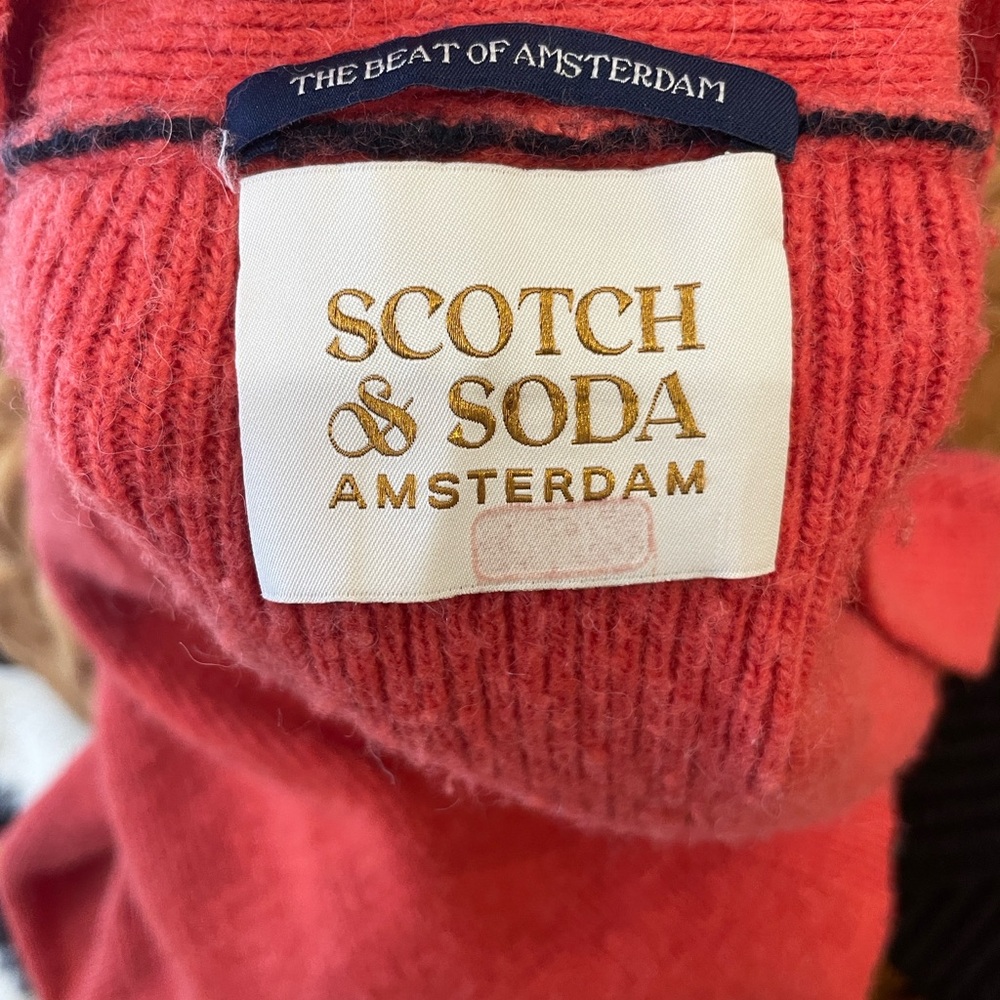 Scotch & Soda Varsity Embroidered Cardigan, M - Picture 4 of 14